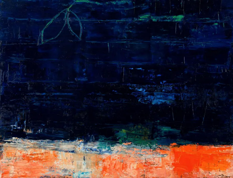 Untitled (249-22), González Bravo, 2022, Oil on canvas