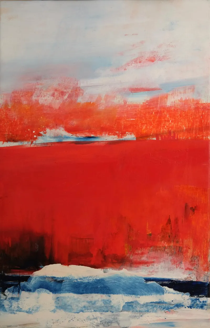 Filtro II, Ana Sério, 2019, Oil on canvas