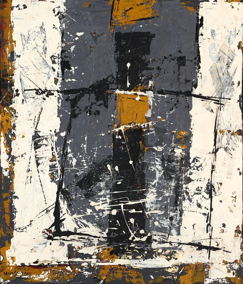Untitled (292-06), Nuno Santiago, 2025, Mixed media on canvas