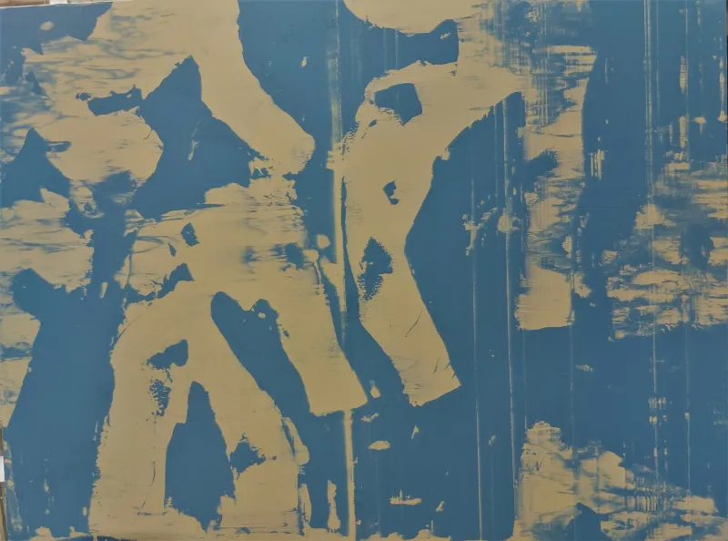 Passage, Jean Pierre Porcher, 2022, Acrylic on canvas