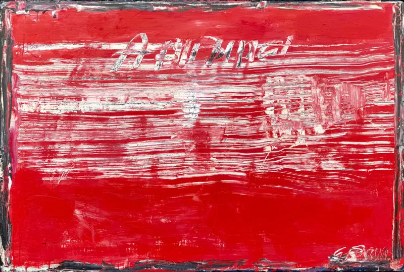 Untitled, González Bravo, 2026, Oil on cardboard
