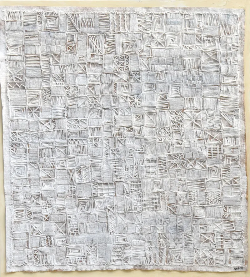 Untitled (280-08), Isabel Torres, 2024, Mixed media on canvas