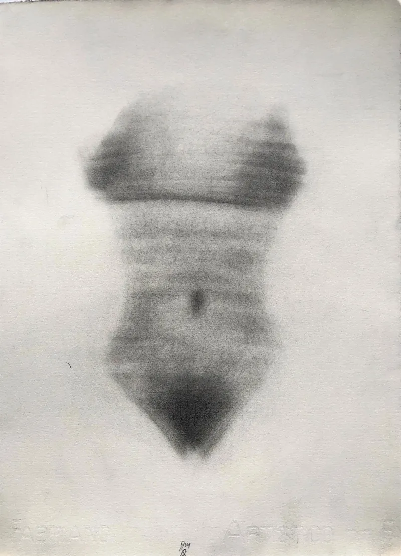 Untitled, Jorge Martins, 2018, Graphite on paper