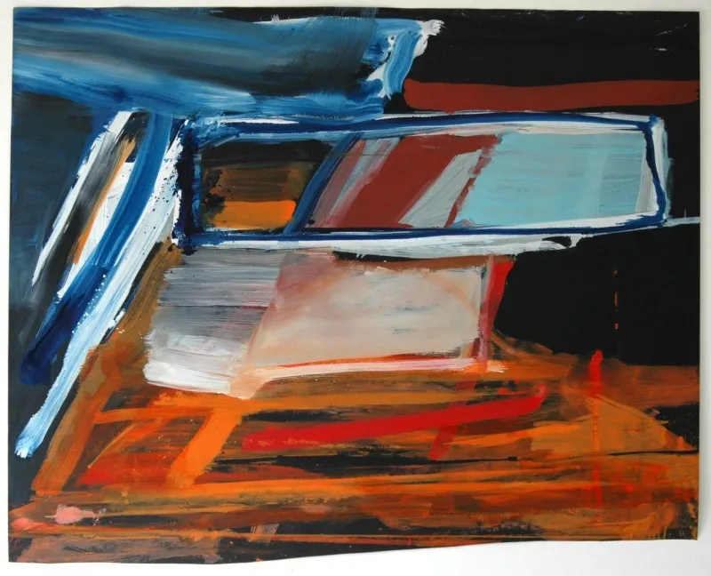 Untitled - 018, Ana Sério, 2012, Oil on paper