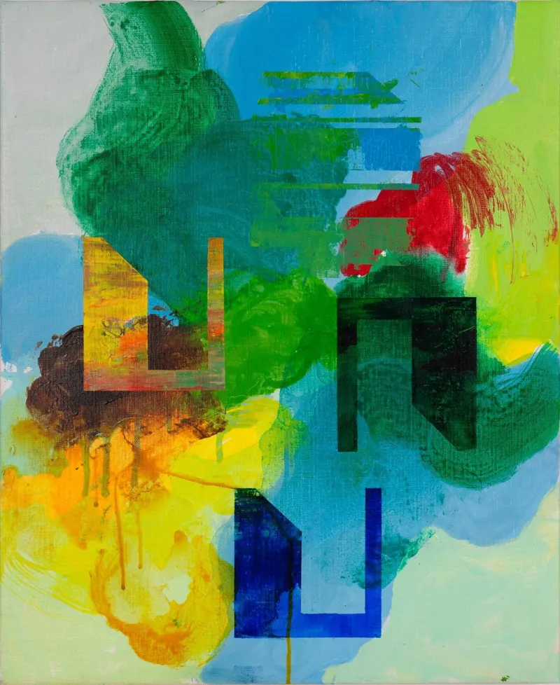 Untitled (296-17), Victor Costa, 2025, Acrylic on canvas