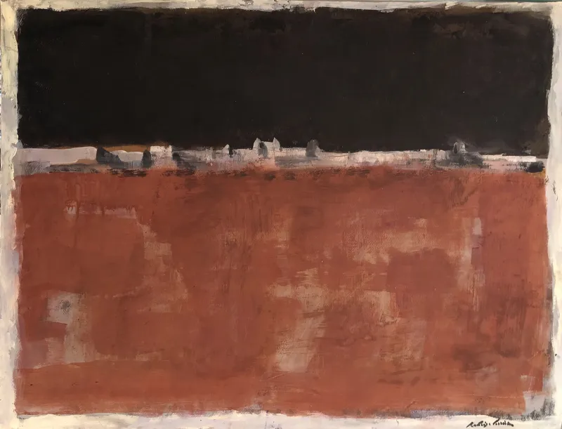 Empreintes, Rodrigo Ferreira, 2020, Acrylic on paper