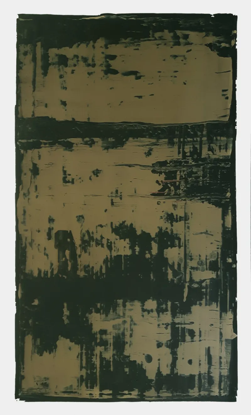 Paysage, Jean Pierre Porcher, 2020, Acrylic on canvas