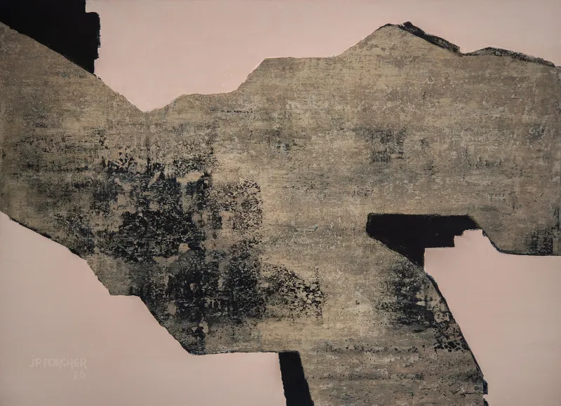 Série 2: Vertige, Jean Pierre Porcher, 2026, Acrylic on canvas