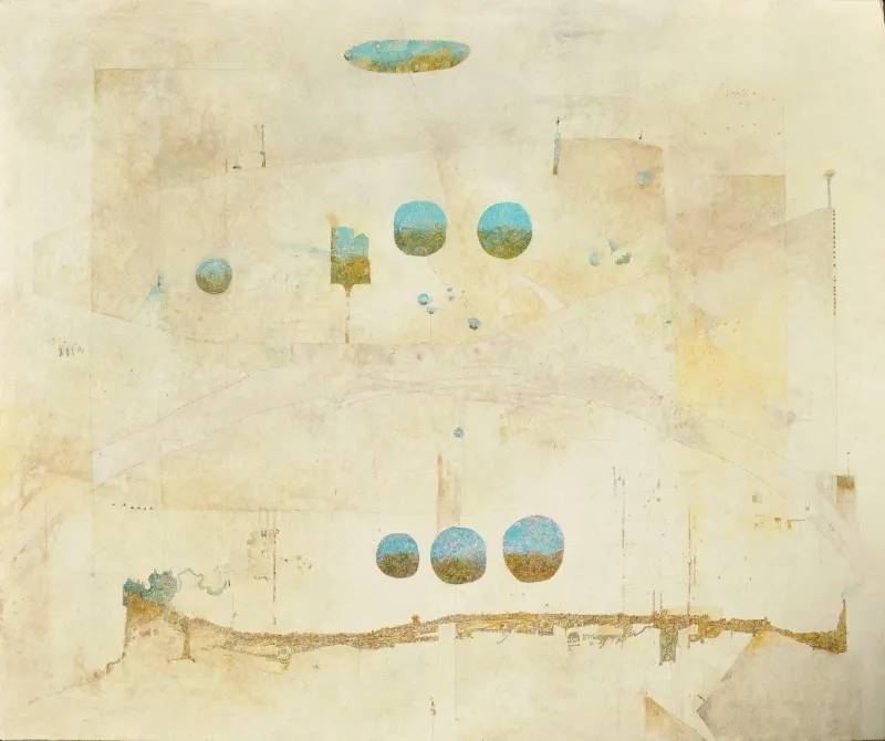 A minha Pintura podia ser uma Cotovia, Ana Maria, 2011, Acrylic on canvas