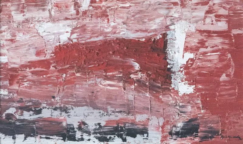 Untitled (300-69), Moita Macedo, 1980, Mixed media on platex