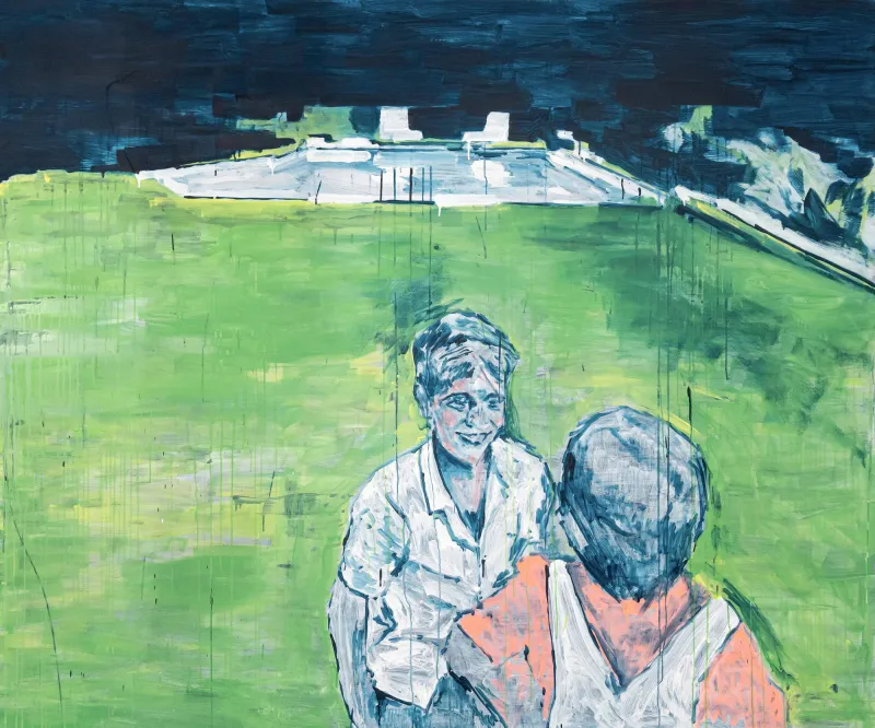 Casa, Maísa Champalimaud, 2022, Acrylic on canvas