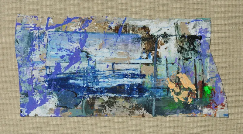 Untitled (133-17), João Cristóvão, 2013, Mixed media on canvas
